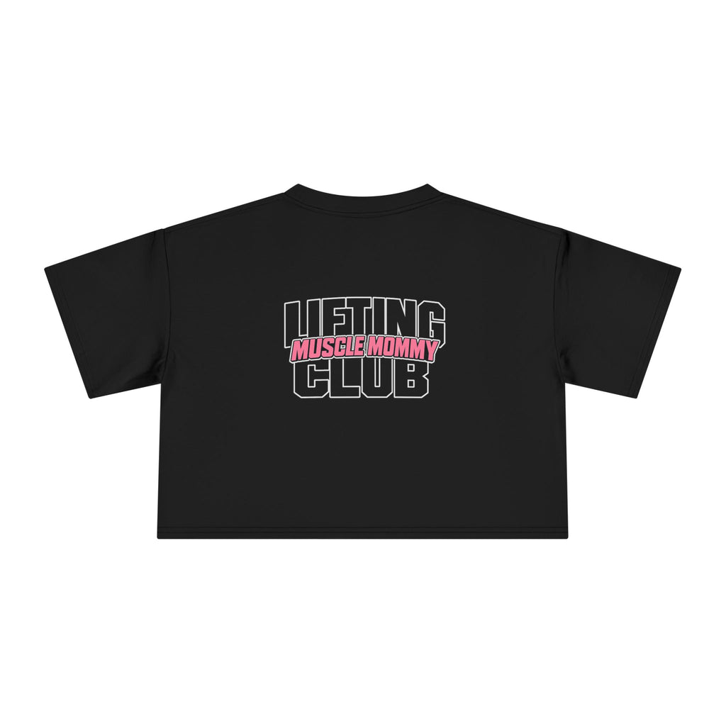 Lifting Club Muscle Mommy Crop Tee