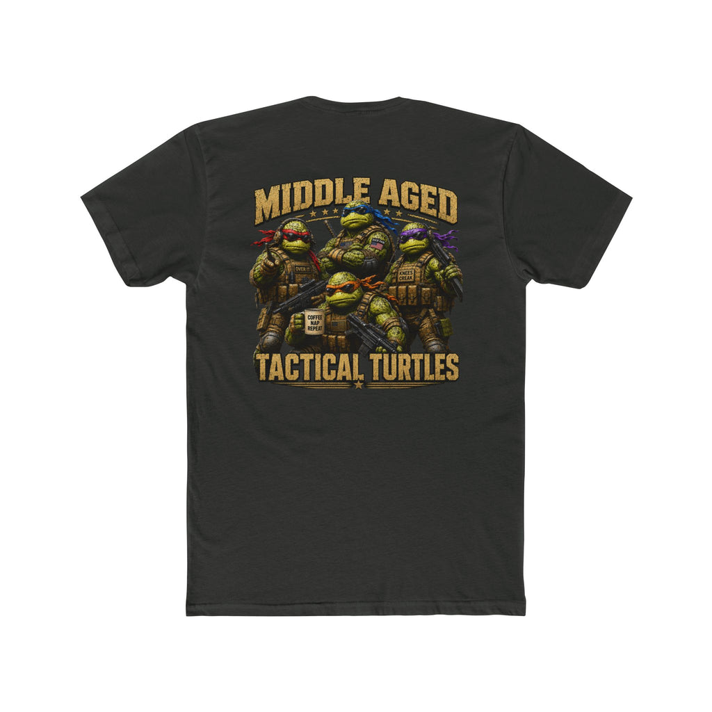 Middle Aged Tactical Turtles T-Shirt