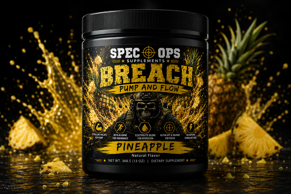 Breach Pump Formula Non Stim-Pineapple