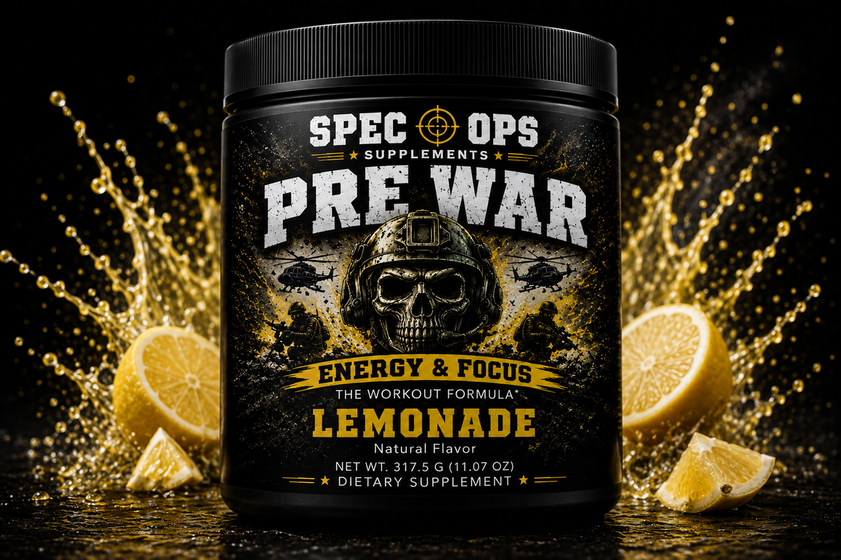 Pre War Pre workout-Lemonade