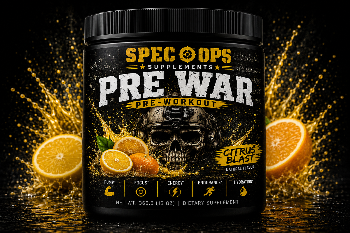 Pre War Pre Workout-Citrus Blast