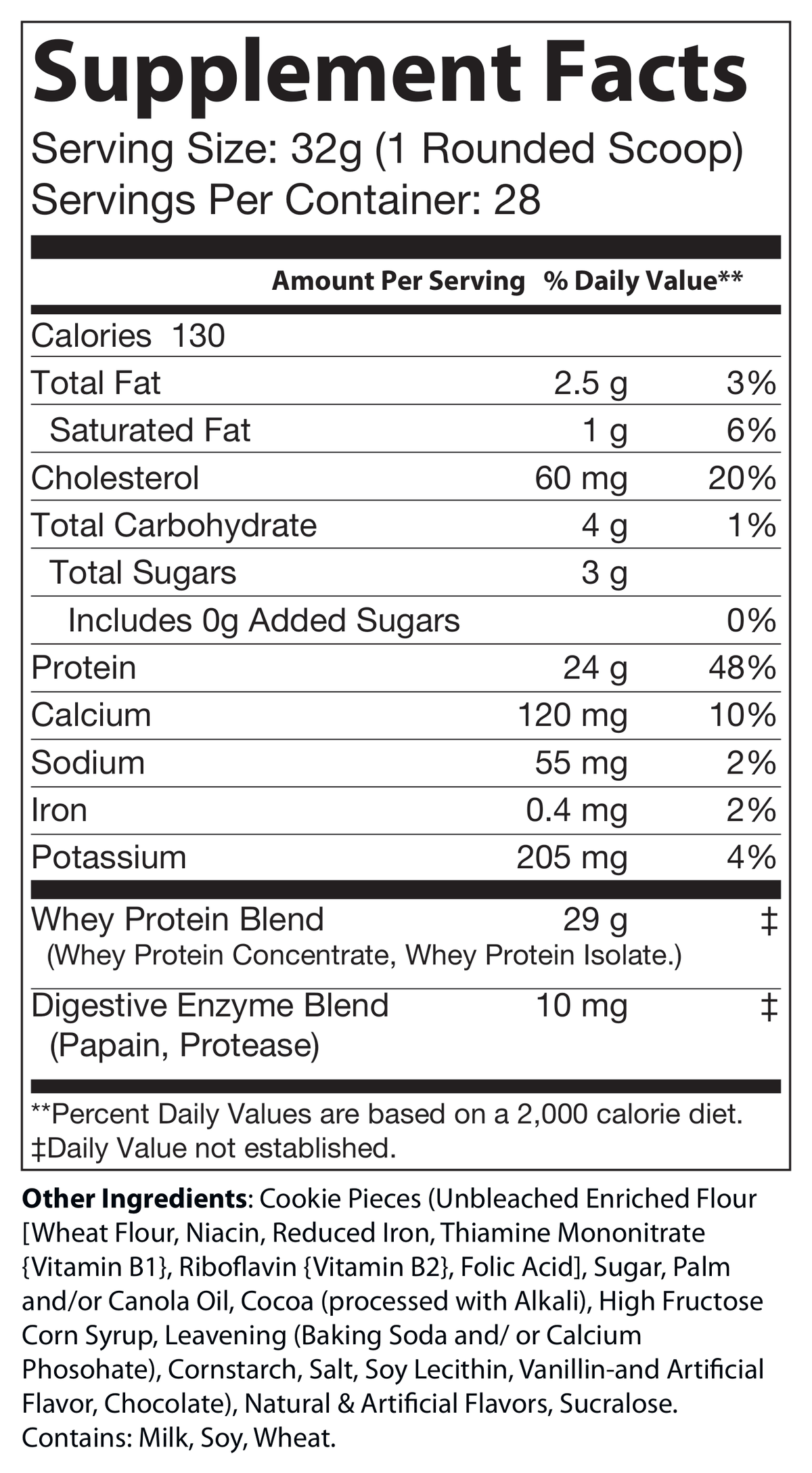 Protein(cookies&cream)