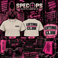 Lifting Club Muscle Mommy Crop Tee