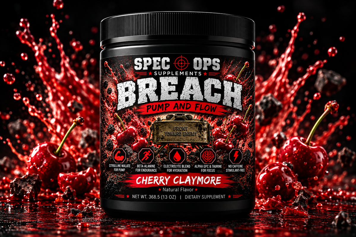 Breach Pump Formula Non Stim-Cherry Blast