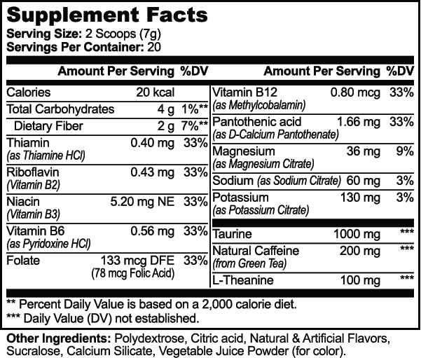 Pre Workout(Fruit Punch)
