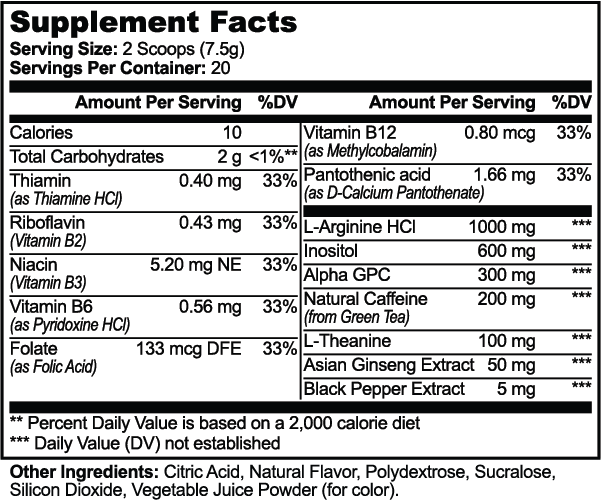 Pre Workout (Sour Grape)